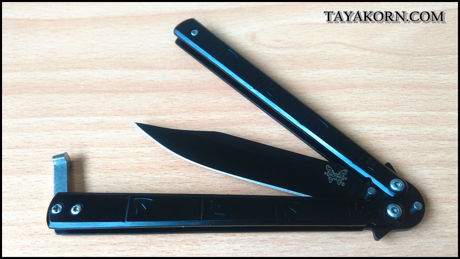 มีดบาลีซอง Black Bamboo Balisong TKBS15NV