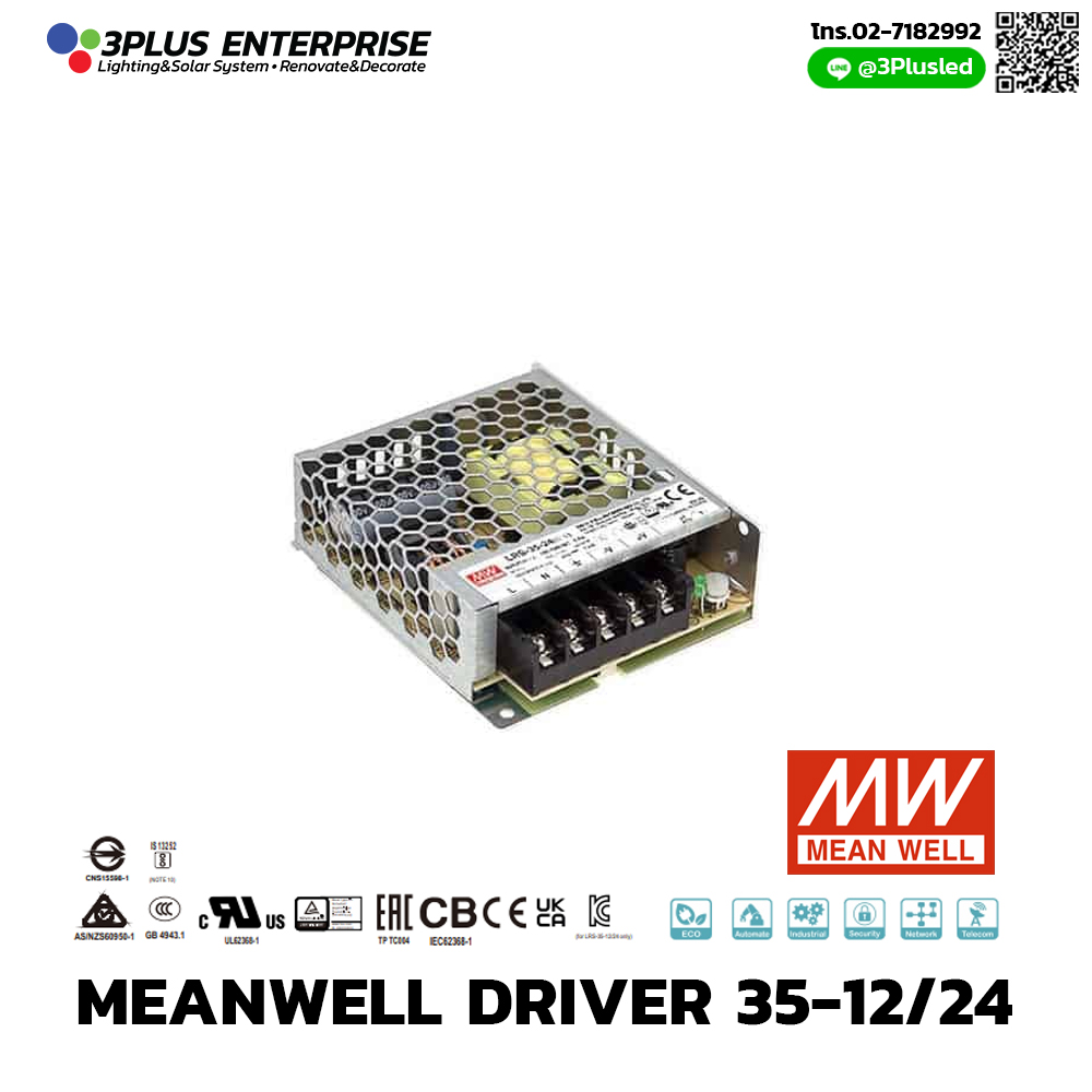Led Driver Meanwell 35-12/24