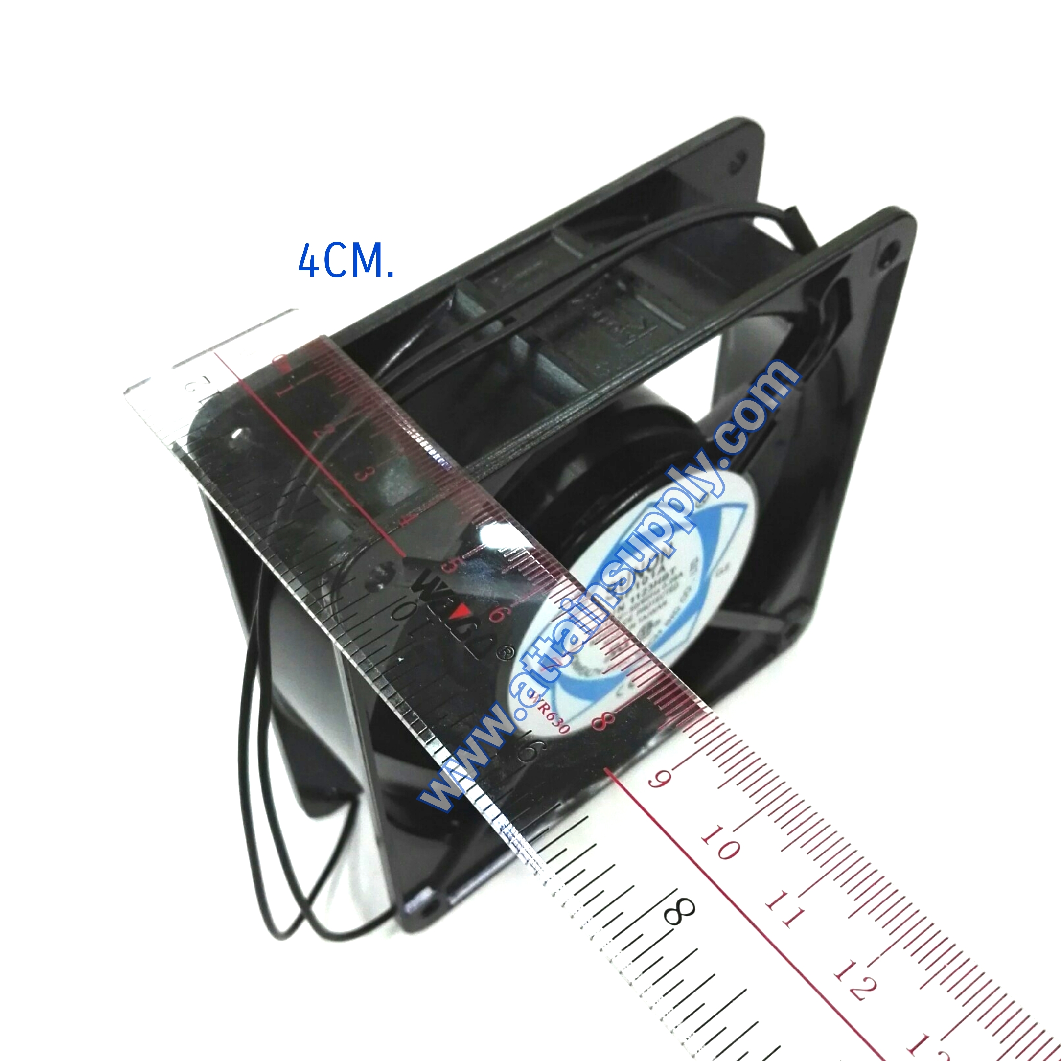 พัดลมAC110/120V-12x12x4CM./TAIWAN