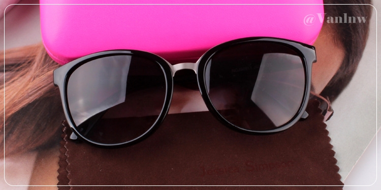 แว่นกันแดด Jessica Simpson NCJS0911 J5246 OX 58-17 135 <ดำ>