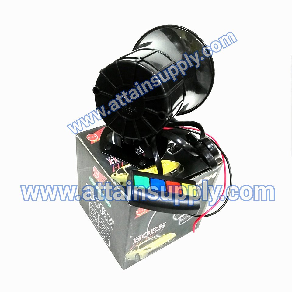 ไซเรน 4เสียง*พร้อมสวิทช์/12V-30W