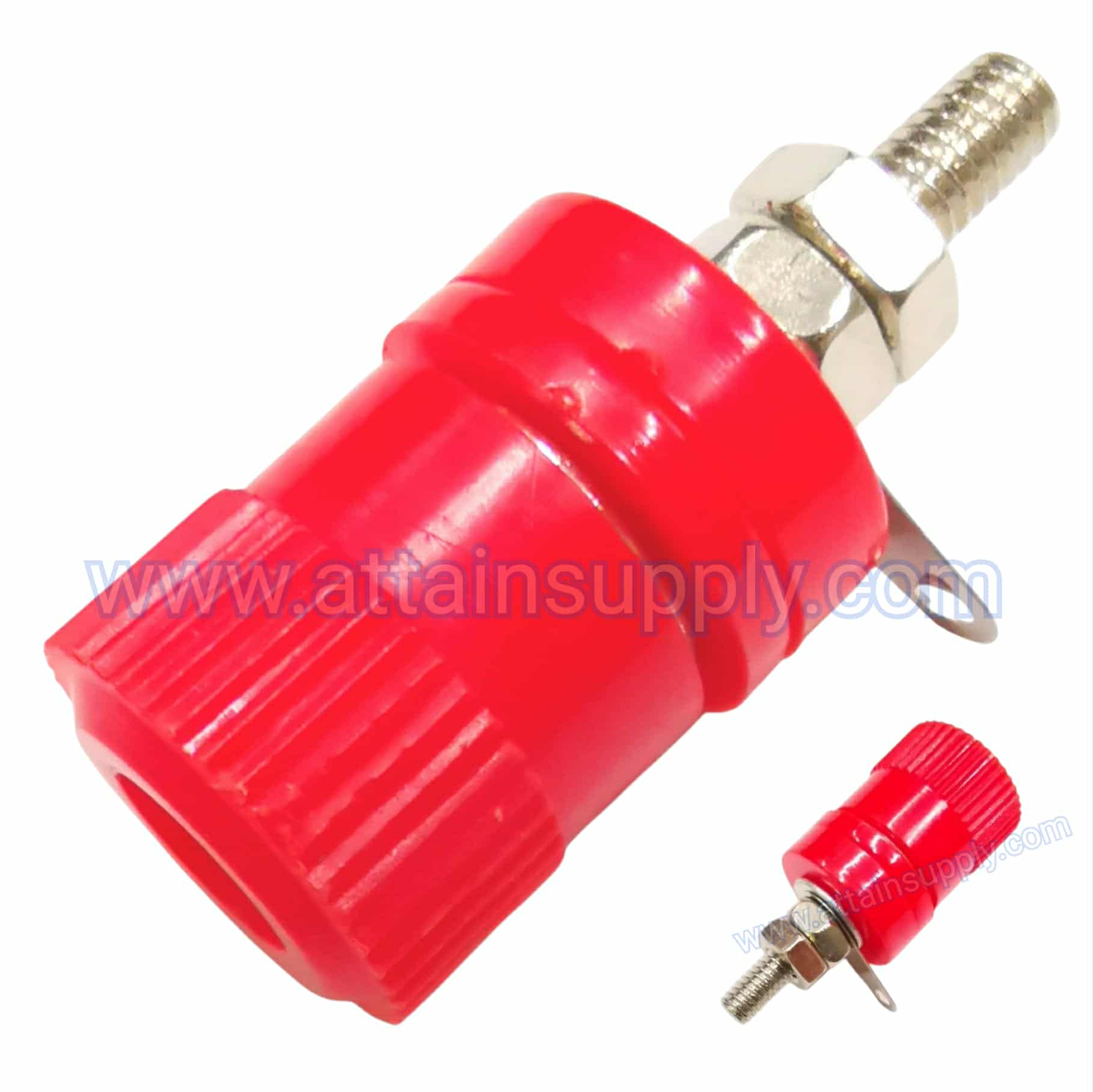 BIDINGPOST กลมใหญ่/RED