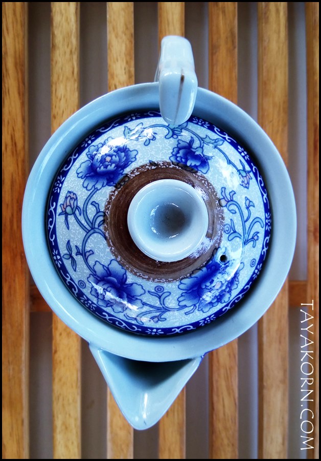 ถ้วยชงชาเซรามิก ลายดอกโบตั๋น TKTC-B2