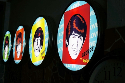 ป้ายไฟthebeatle george