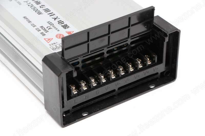 Power supply switching 12V 42A 500W แบบเคสอลูมิเนียม กันฝน ตัวแปลง ตัวแปลงไฟ