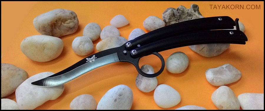 มีดซ้อมควง ลูแปงบาลิซอง Lupin Balisong Trainer Knife TKBS-LP7TR