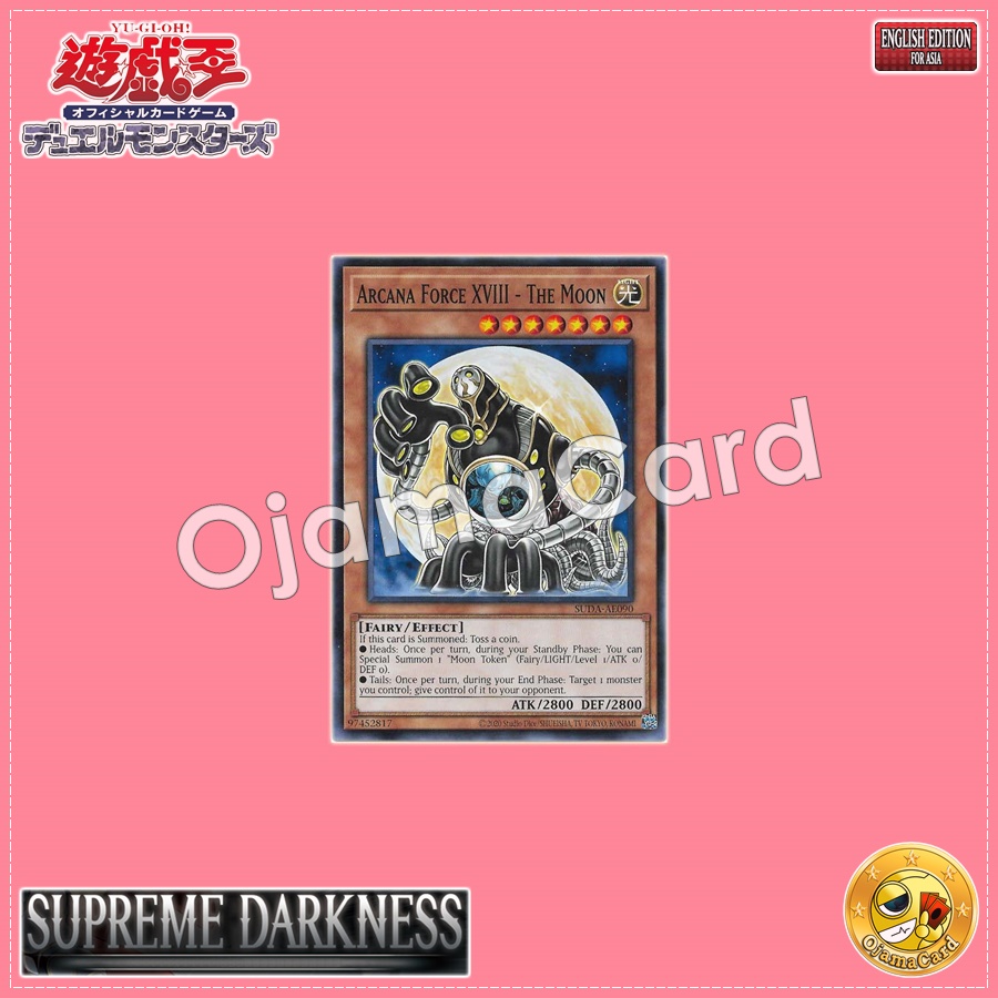 SUDA-AE090 : Arcana Force XVIII - The Moon (Common)