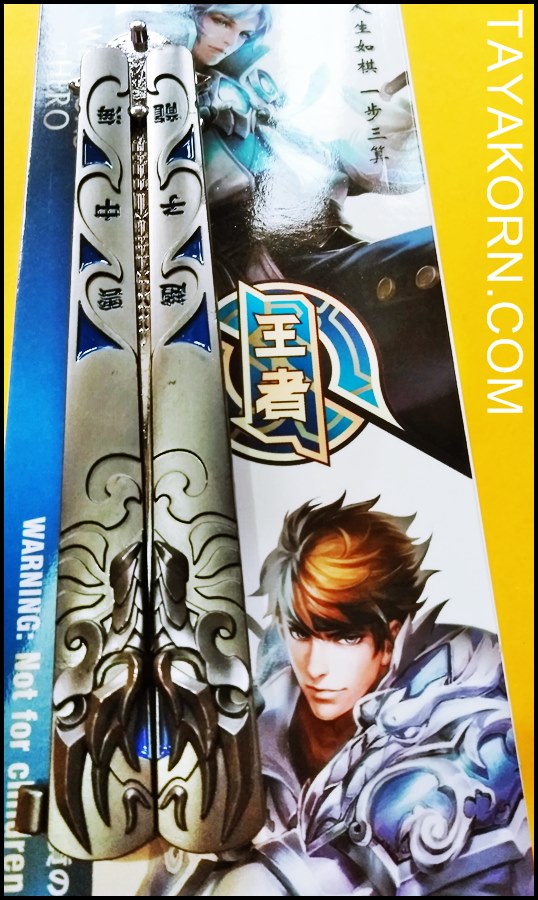 มีดซ้อมควง บาลิซองคอสเพลย์-ทรี Cosplay-3 Balisong Trainer Knife TKBS-CP3