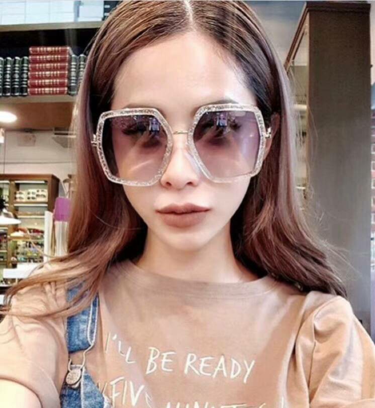 แว่นกันแดดแฟชั่นผู้หญิง Gold BoxTea Sheet 53-25 140 <ทอง>