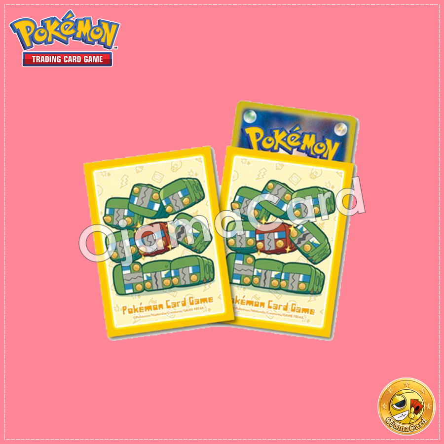 Pokémon Card Game Deck Shield | Card Sleeves — Charjabug | Denkimushi (64ct)「1 Pack」