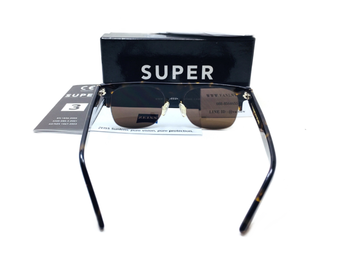 แว่นกันแดด SUPER Andrea Havana 54-18-135 <กระ>