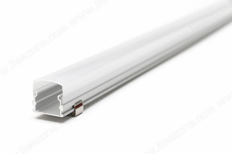 ราคาต่อ 1 เส้น ยาว 1 เมตร ราง U Deep 20mm + ฝาอะคริลิค รางไฟ Aluminium Profile รางอลูมิเนียม ใช้กับไฟเส้น LED รางไฟเส้น rail led track โพรไฟล์