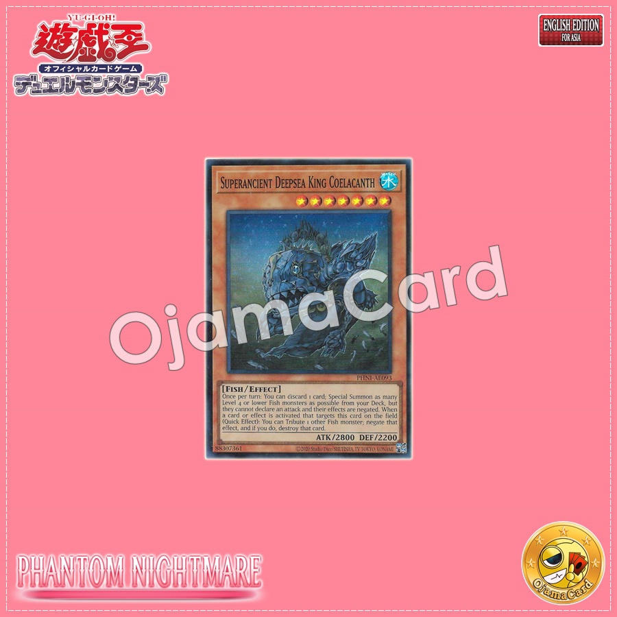 PHNI-AE093 : Superancient Deepsea King Coelacanth (Super Rare)