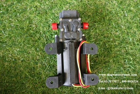 ปั๊มน้ำ DC12V OK-01 6 บาร์ + อะแดปเตอร์ 12V 3.2A YU1203 + แจ็ค DC เมีย