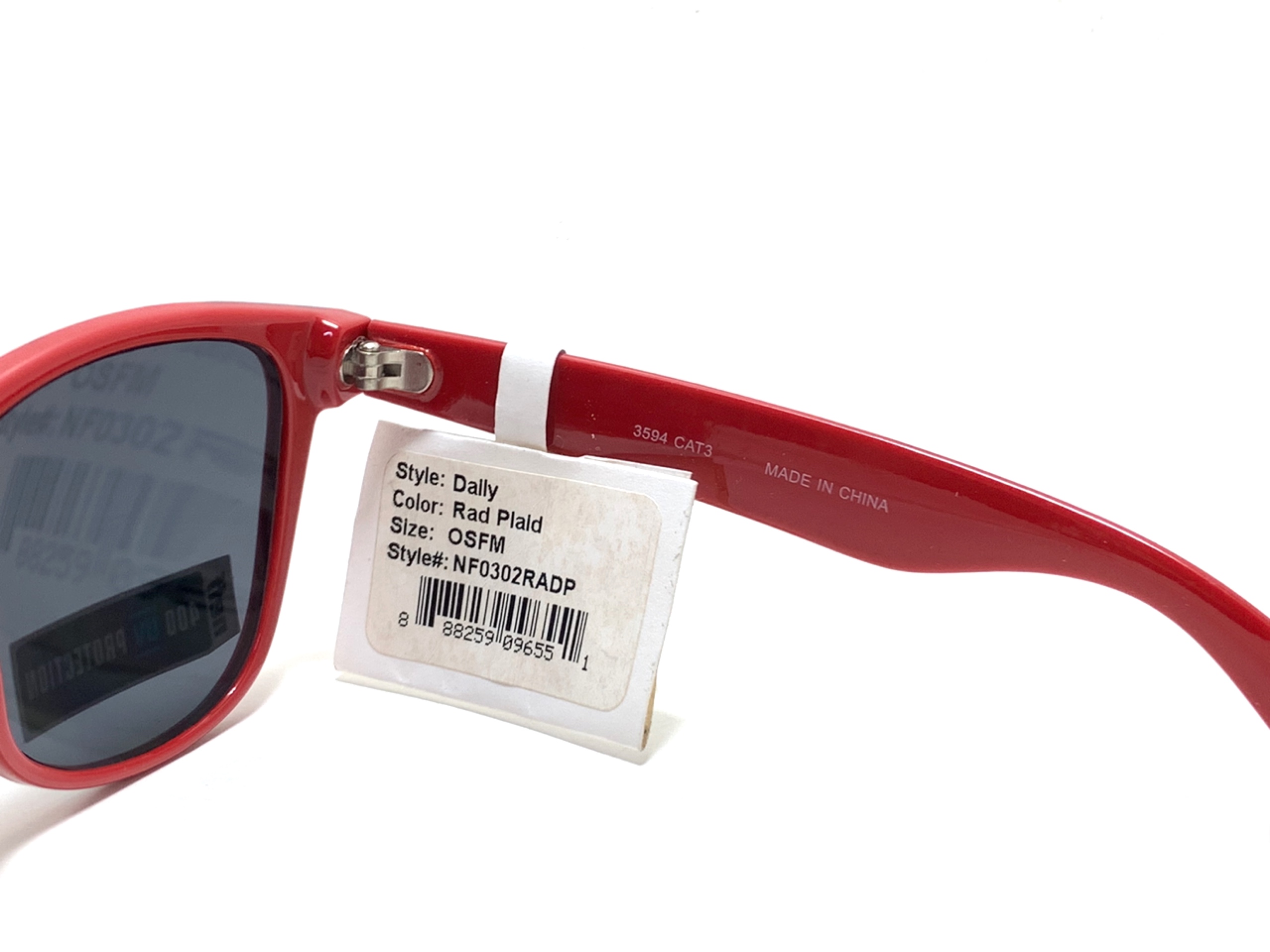 แว่นกันแดด Neff Dally Red Plald NF0302-RADP Unisex Eyewear 2018