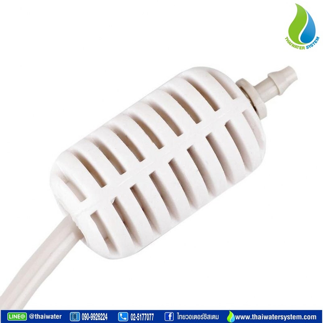 05-MSP-28-W MSP-28 หัวพ่นหมอก 4 ทาง THAIWATER 0.8 มม. สายยาว 50 ซม. แบบเสียบกับท่อ PE SKU-752