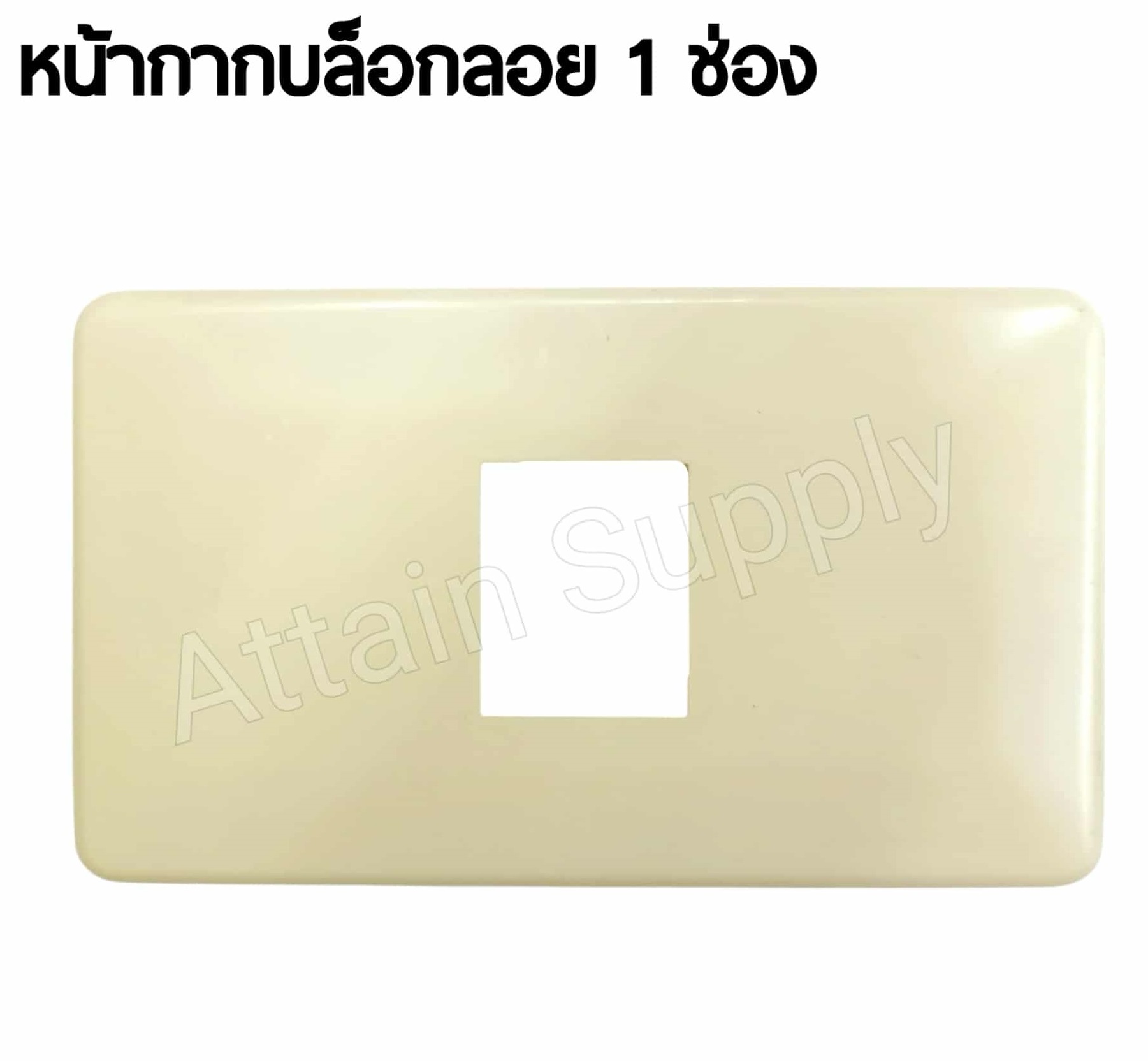 หน้ากากบล็อคลอย 1 ช่อง