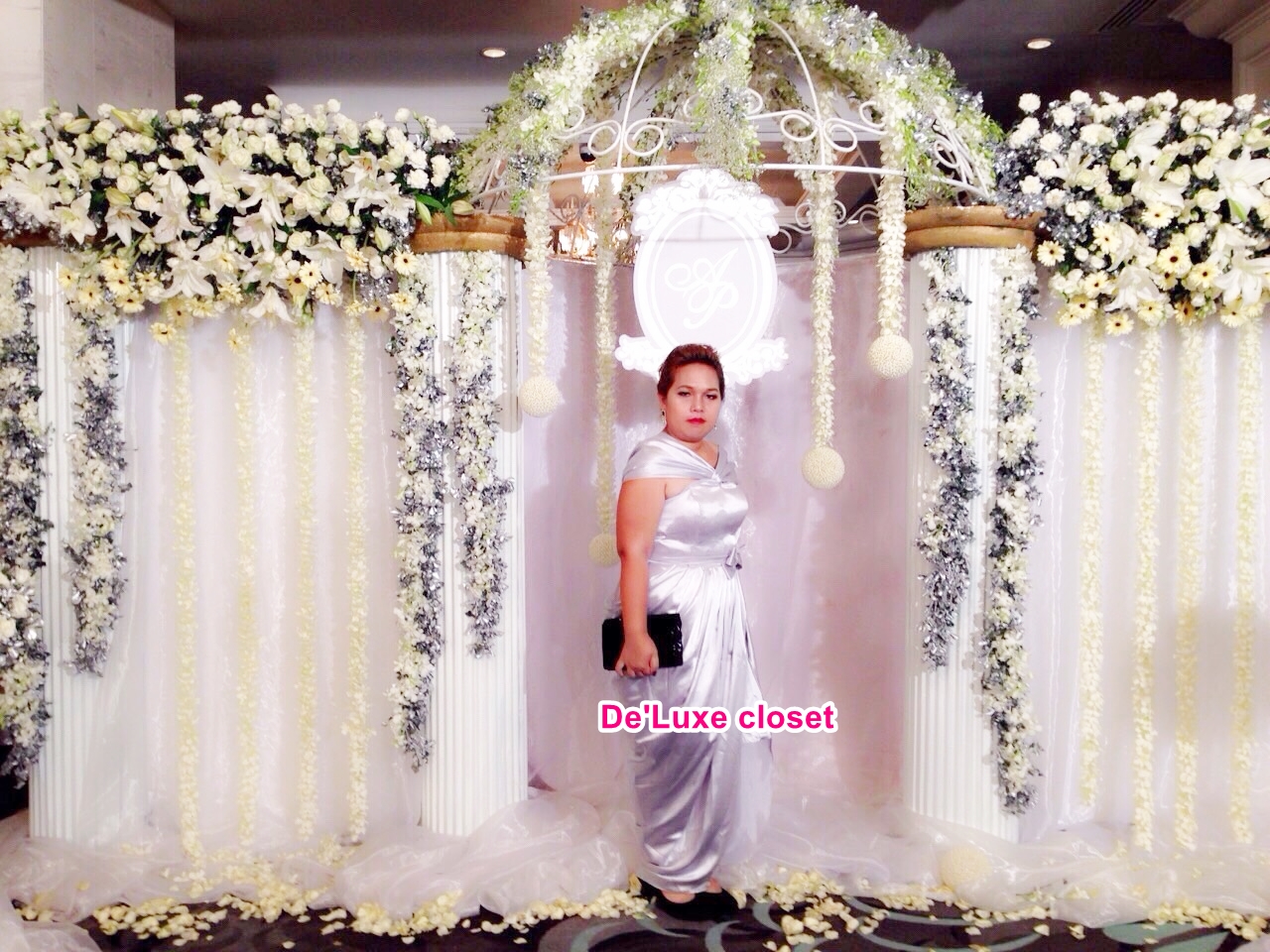 ชุดราตรีไซด์ใหญ่ เอว 34-46" ไหล่ปาด ผ้าซาติน ซิปหลัง **มีรีวิวจากลูกค้า**