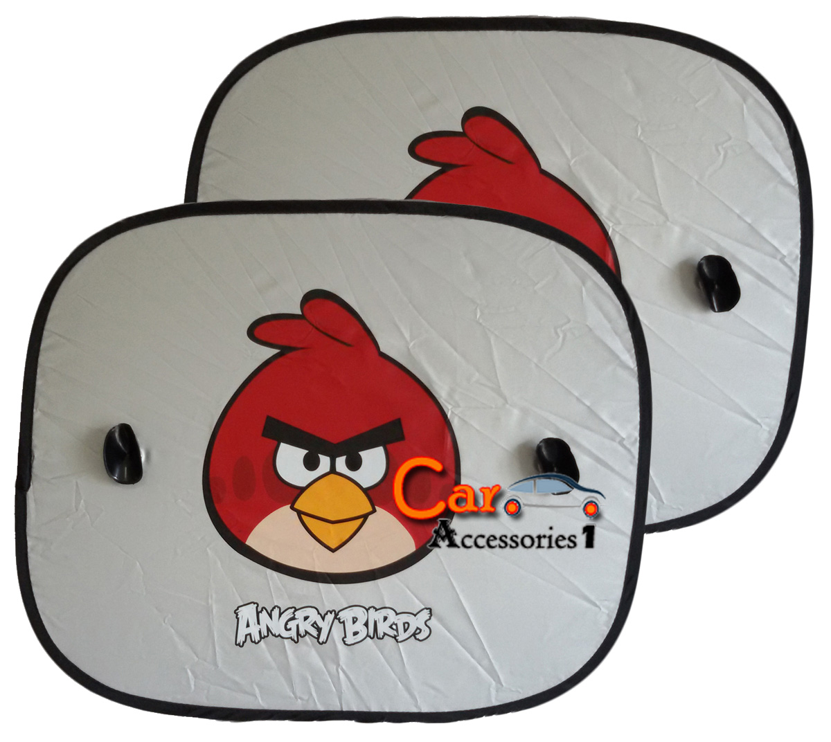 บังแดดสปริงด้านข้างแองกรี้เบิร์ด Angry Birds (ราคาต่อคู่) ลิขสิทธิ์แท้ ราคาพิเศษ