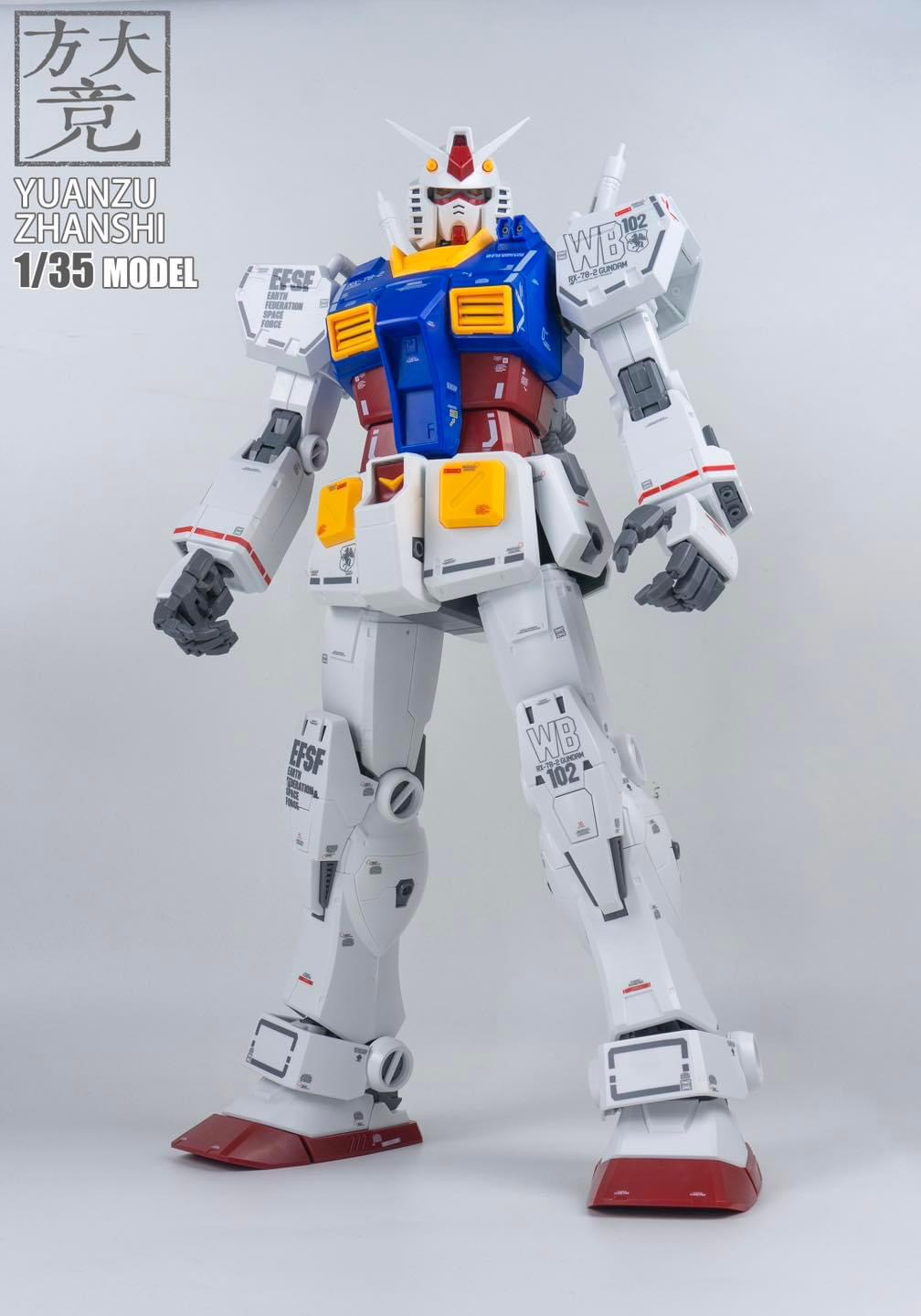 1/35 RX78-2 + Big Water Decal [Fang Da Jing]