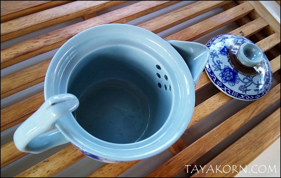 ถ้วยชงชาเซรามิก ลายดอกโบตั๋น TKTC-B2