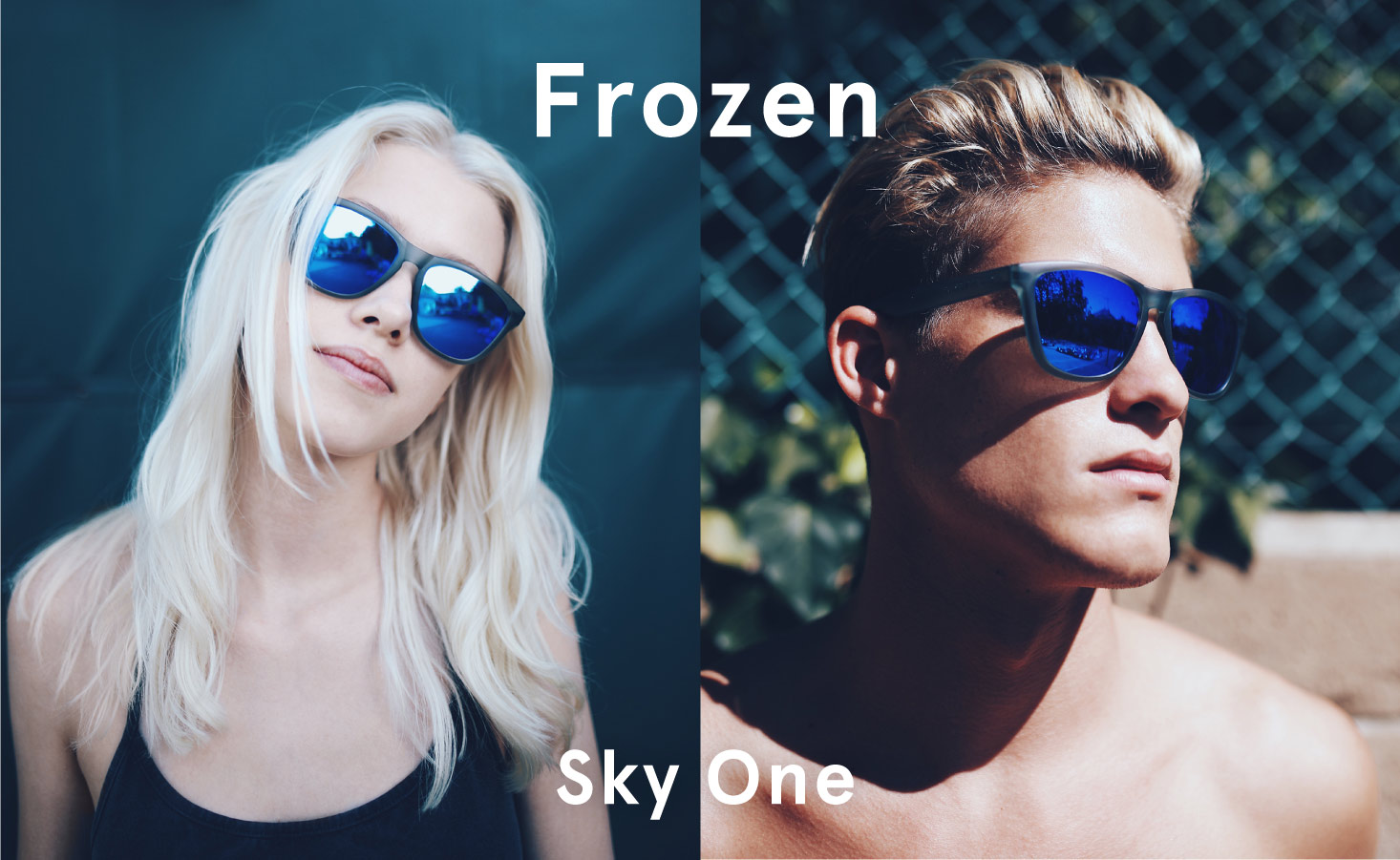 แว่นกันแดด HAWKERS FROZEN GREY SKY ONE <ปรอทน้ำเงิน>