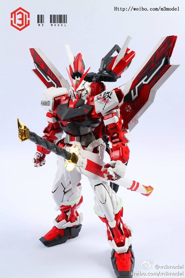 PG 1/60 Red Frame + Tactical Arms [Daban & M3Model]