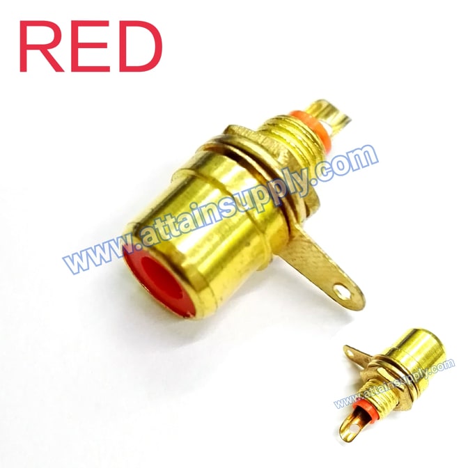 J.RCA P-1P GOLD/RED