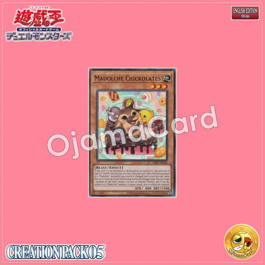 CR05-AE038 : Madolche Chickolates / Madolche Pyocolate (Common)