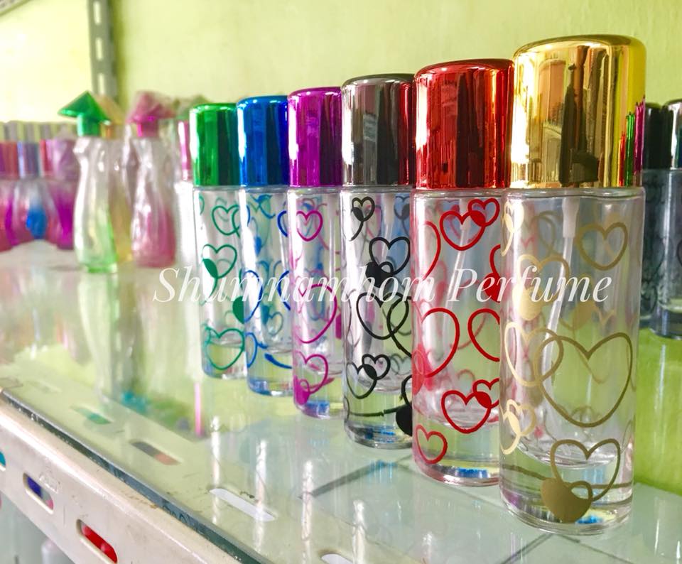 กลมสีลายหัวใจ 30 ml