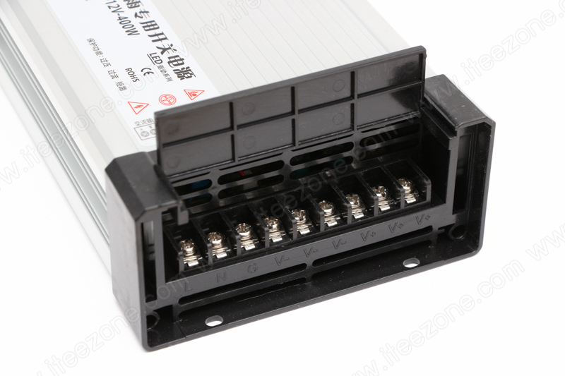 Power supply switching 12V 33A 400W แบบเคสอลูมิเนียม กันฝน ตัวแปลง ตัวแปลงไฟ