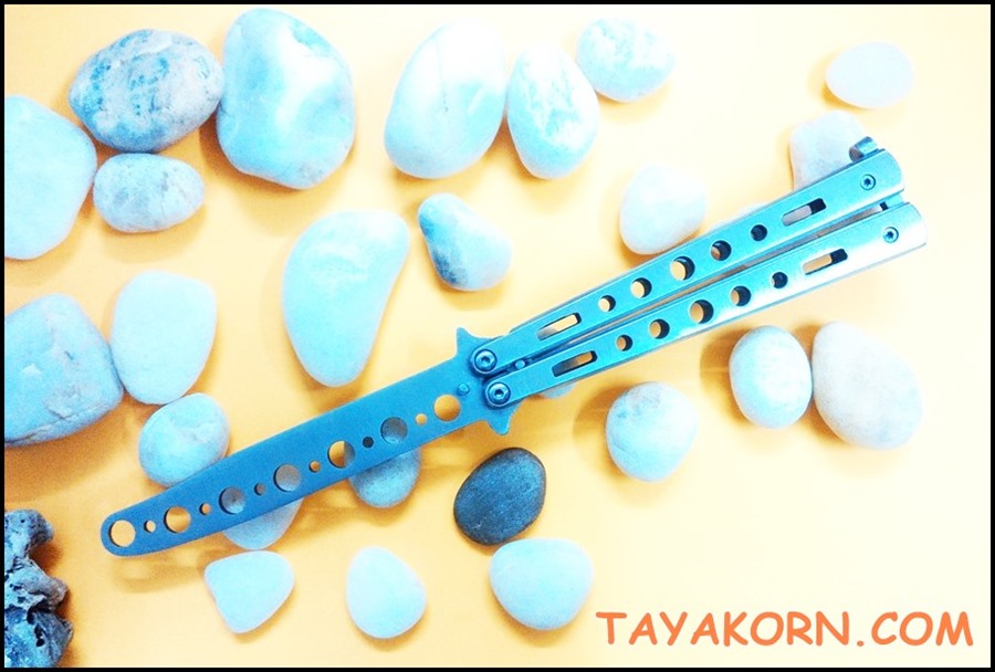 มีดซ้อมควงซิวเว่อร์ไทม์ SilverTime Balisong Trainer Knfie