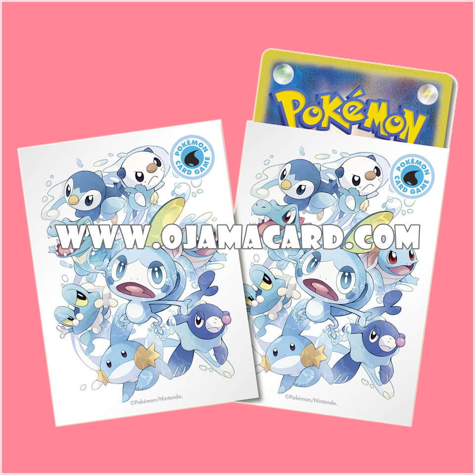 Pokémon Card Game Deck Shield | Card Sleeves — Type Fighters Water「64ct.」