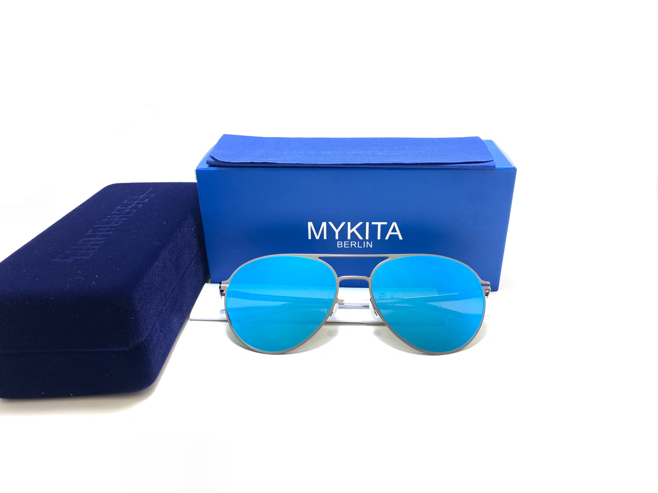 แว่นกันแดด MYKITA JOLAN COL.004 57-18 140 <ปรอทน้ำเงิน>
