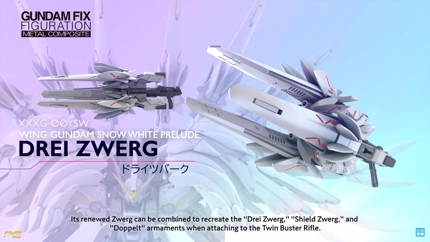 Wing Gundam Snow White Prelude for MG 1/100 Wing Gundam Snow White