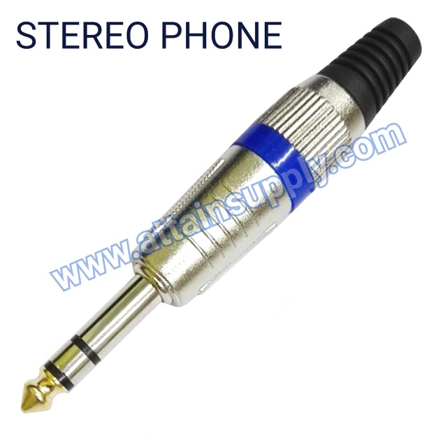 P.PHONE STEREO-COLOUR/BLUE