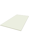 ทีพีไอ บอร์ดขอบเรียบ 120x240x0.6cm.สีธรรมชาติ