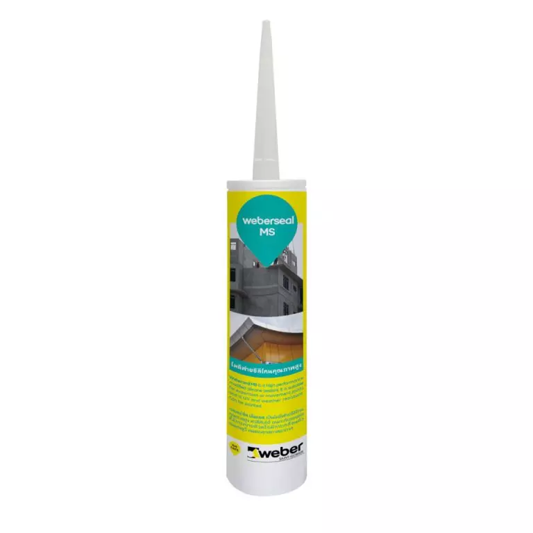 เวเบอร์ซีล เอ็มเอส (ขนาด 280 ml. บรรจุ 20 หลอด/กล่อง) สีขาว weber