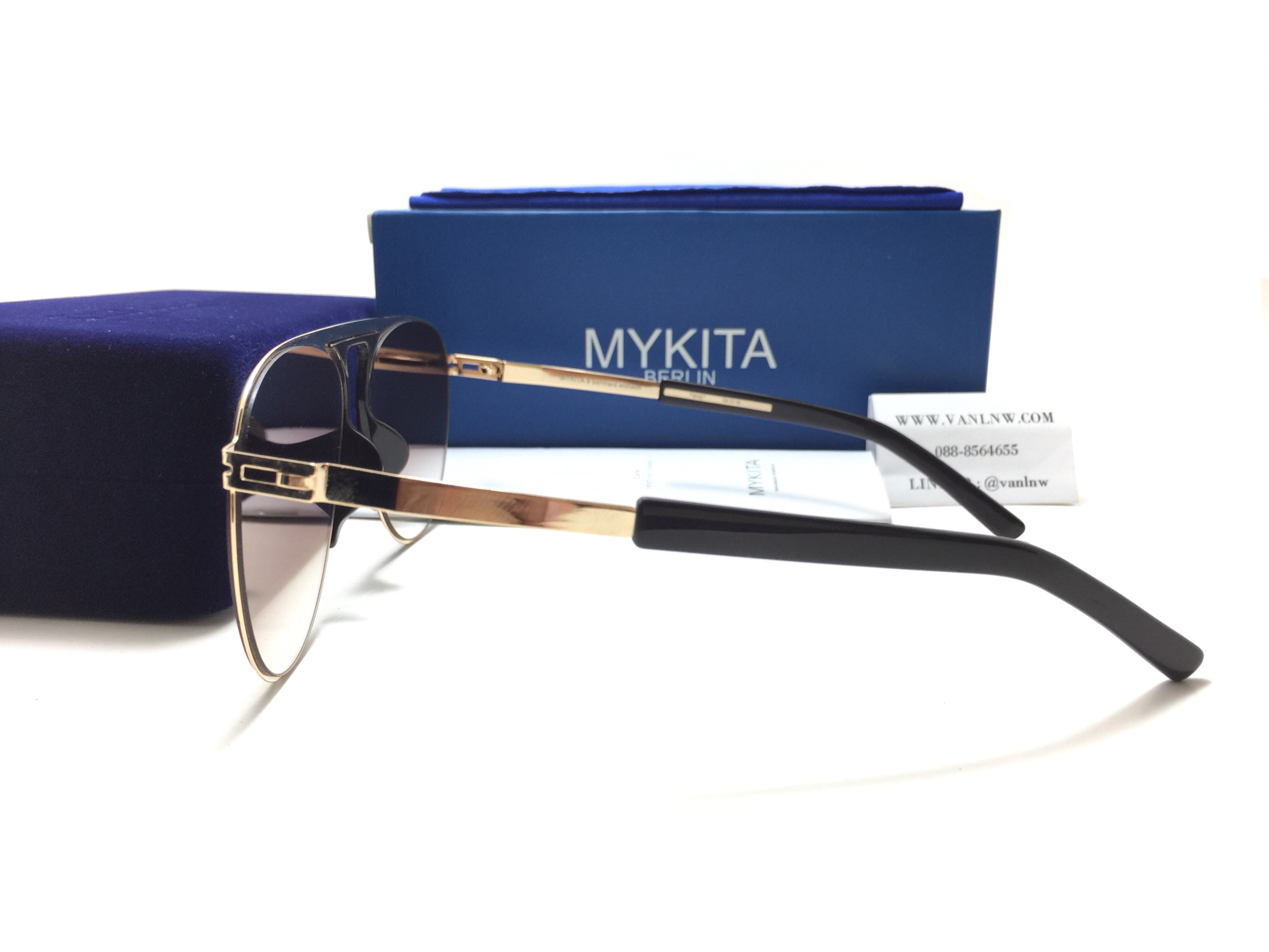แว่นกันแดด MYKITA MYLON Collection 2017 รุ่น RYE COL.001 59-18 145 <ชาเฟด>