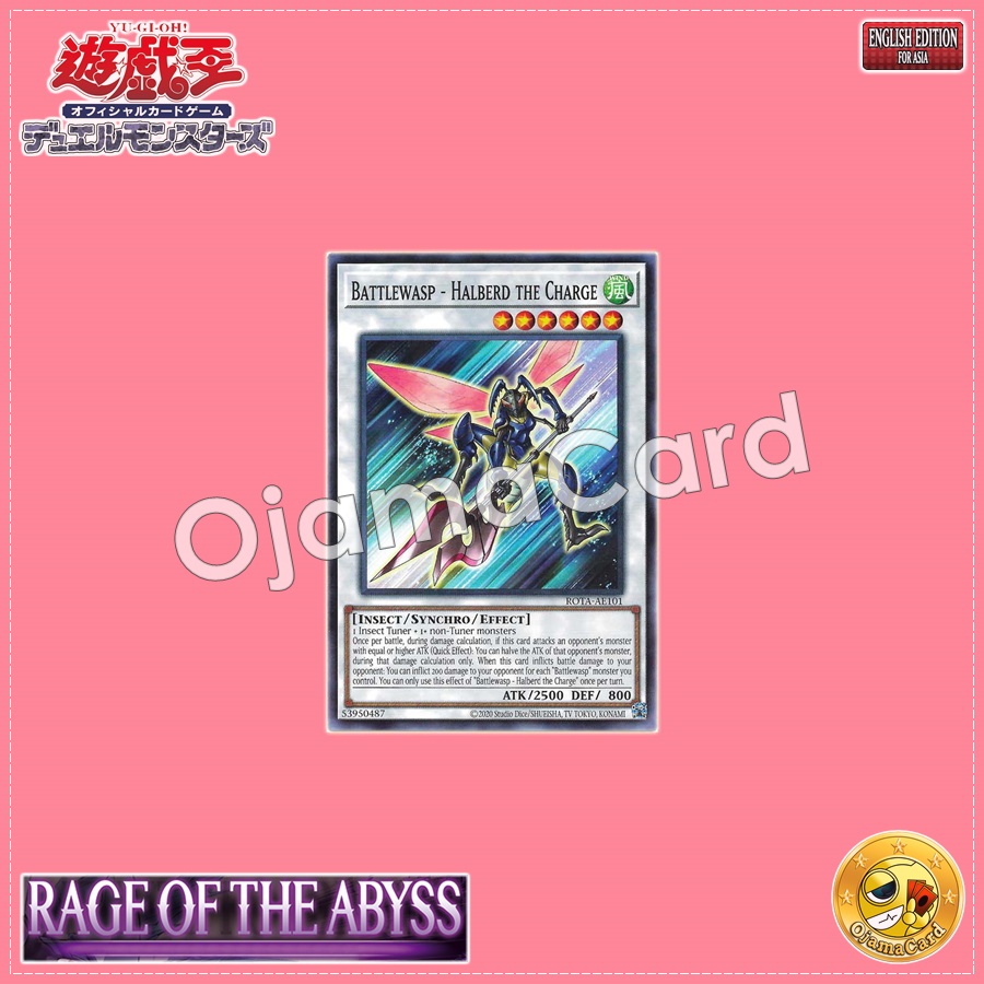 ROTA-AE101 : Battlewasp - Halberd the Charge / Bee Force - Voulge the Charge (Common)