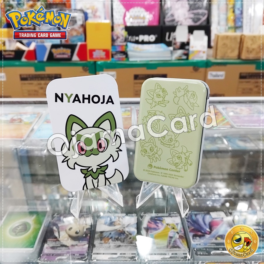 Pokémon Official Damage Counter Case | Dice Case | Dice Box — Nyahoja | Sprigatito「1 Case」