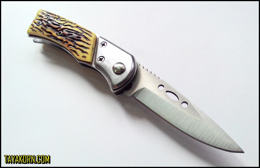 มีดพับมินิแมมมอธ Mini-Mammoth Folding Knife (มีดพับสปริง)