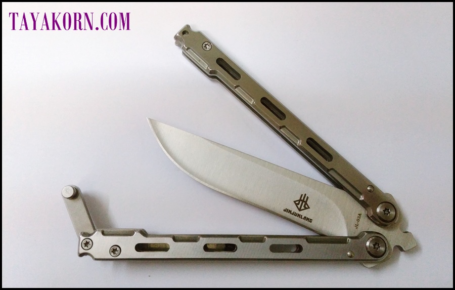 มีดควง ไวท์มุรามะ White Murama Balisong Knife TKBS-WM778