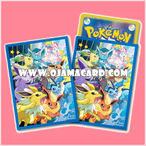 Pokémon Card Game Deck Shield | Card Sleeves — Dash! Eevee | Dash! Eievui「64ct.」