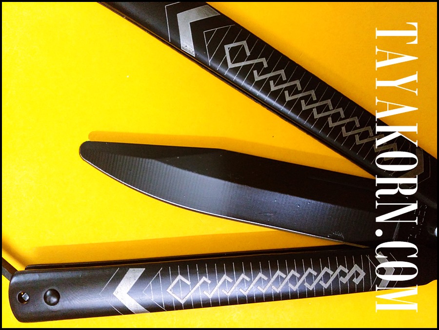 มีดซ้อมควง บาลิซองฮาวาน่า Havana Balisong Trainer Knife TKBS-H1TR