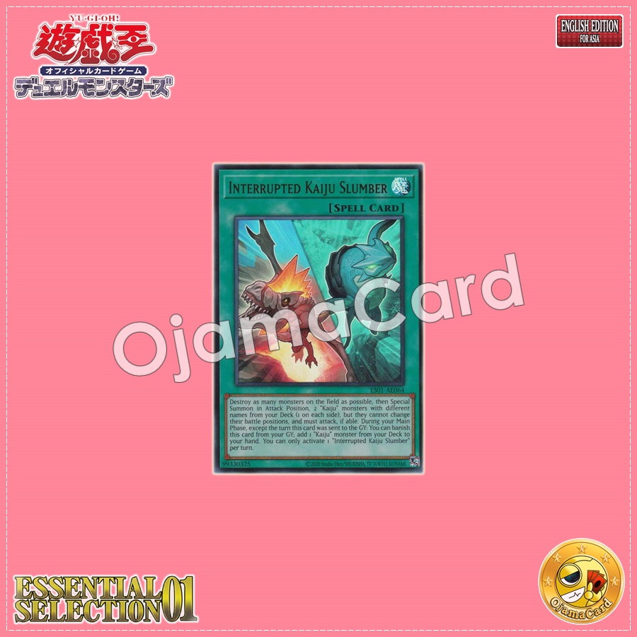 ES01-AE064 : Interrupted Kaiju Slumber (Ultimate Rare)