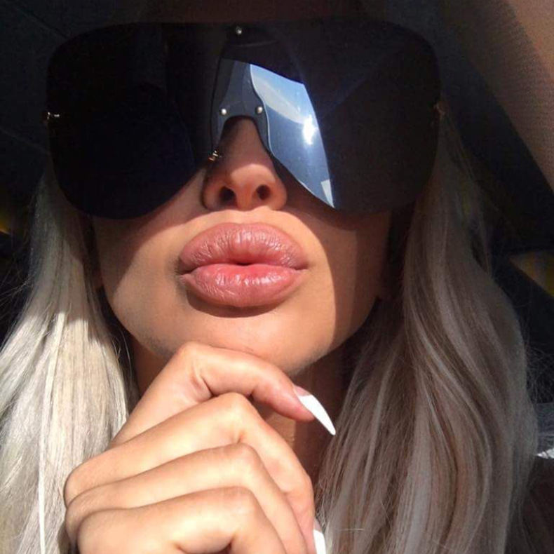 แว่นกันแดดแฟชั่น S977 49-16 133 <ปรอททอง>