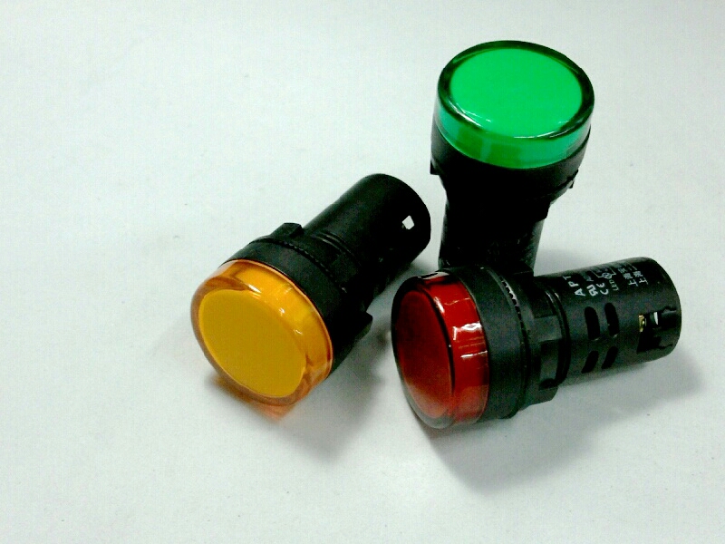 หลอดหน้าปัด-หัวตัด22MM./24V