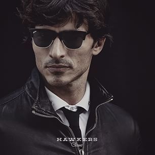 แว่นกันแดด HAWKERS DIAMOND DARK BLACK CLASSIC <ดำ>