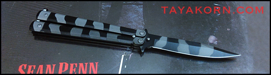 มีดควงแบล็คคาโม่เดสเสิร์ท สทอร์ม 2 (ฺBlackCamo2)TKBS0903B